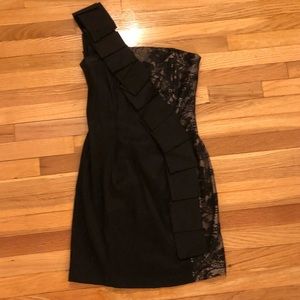 Jessica McClintock one shoulder dress